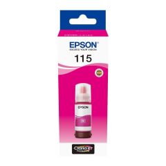 EPSON 115 MAGENTA KIRMIZI ŞİŞE MÜREKKEP T07D34A L8160/L8180