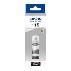 EPSON 115 GREY GRİ ŞİŞE MÜREKKEP T07D54A L8160/L8180