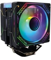 ZOKO ICE PRO BP6 SİYAH AUTO RAİNBOW FANLI KULE İŞLEMCİ FANI