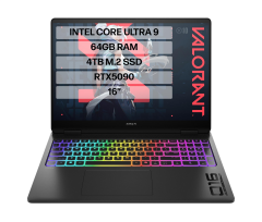 HP OMEN 16-AH0010NT B92QNEA 9-275HX - 64GB RAM - 4TB M.2 SSD - RTX5090 - W11P - 16'' TAŞINABİLİR BİLGİSAYAR