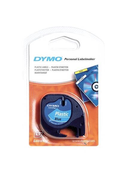DYMO LETRATAG (12MM*4MT) MAVİ (59426)  PLASTİK ŞERİT