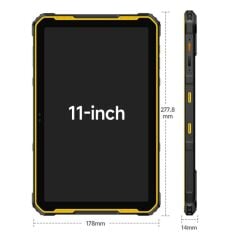 Ulefone Armor Pad 2 11'' 2K, 18600 mAh ,IP68/IP69K Android 13 NFC GPS 4G Endüstriyel Tablet
