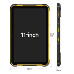 Ulefone Armor Pad 2 11'' 2K, 18600 mAh ,IP68/IP69K Android 13 NFC GPS 4G Endüstriyel Tablet