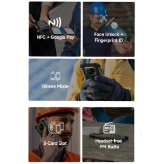 Ulefone Armor 22 6600mAh 6.58” 64MP 8GB 128GB IP68 Gece Görüş Kameralı Dayanıklı Cep Telefonu