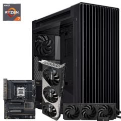 ProArt AMD Ryzen 7 9800X3D 96 RAM 2TB M.2 SSD 8TB HDD INNO3D RTX5080 x3 OC