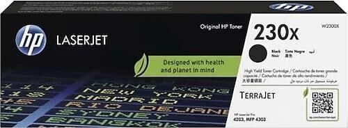 HP 230X BLACK SİYAH 7.500 SAYFA TONER W2300X