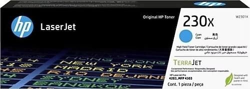 HP 230X CYAN MAVİ 5.500 SAYFA TONER W2301X