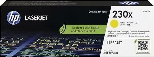 HP 230X YELLOW SARI 5.500 SAYFA TONER W2302X