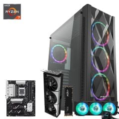 RYZEN 7 9800X3D 32GB RAM 1 TB M.2 SSD 16GB RTX5080 3X OC