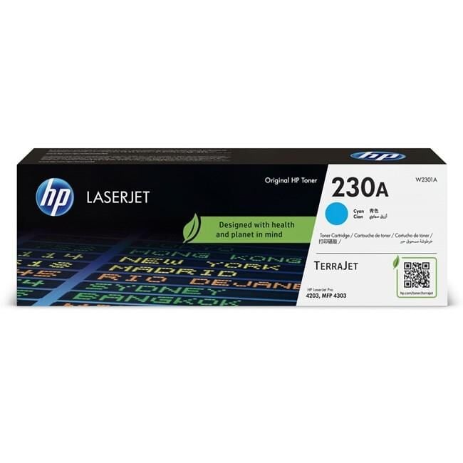 HP 230A CYAN MAVİ 1.800 SAYFA TONER W2301A