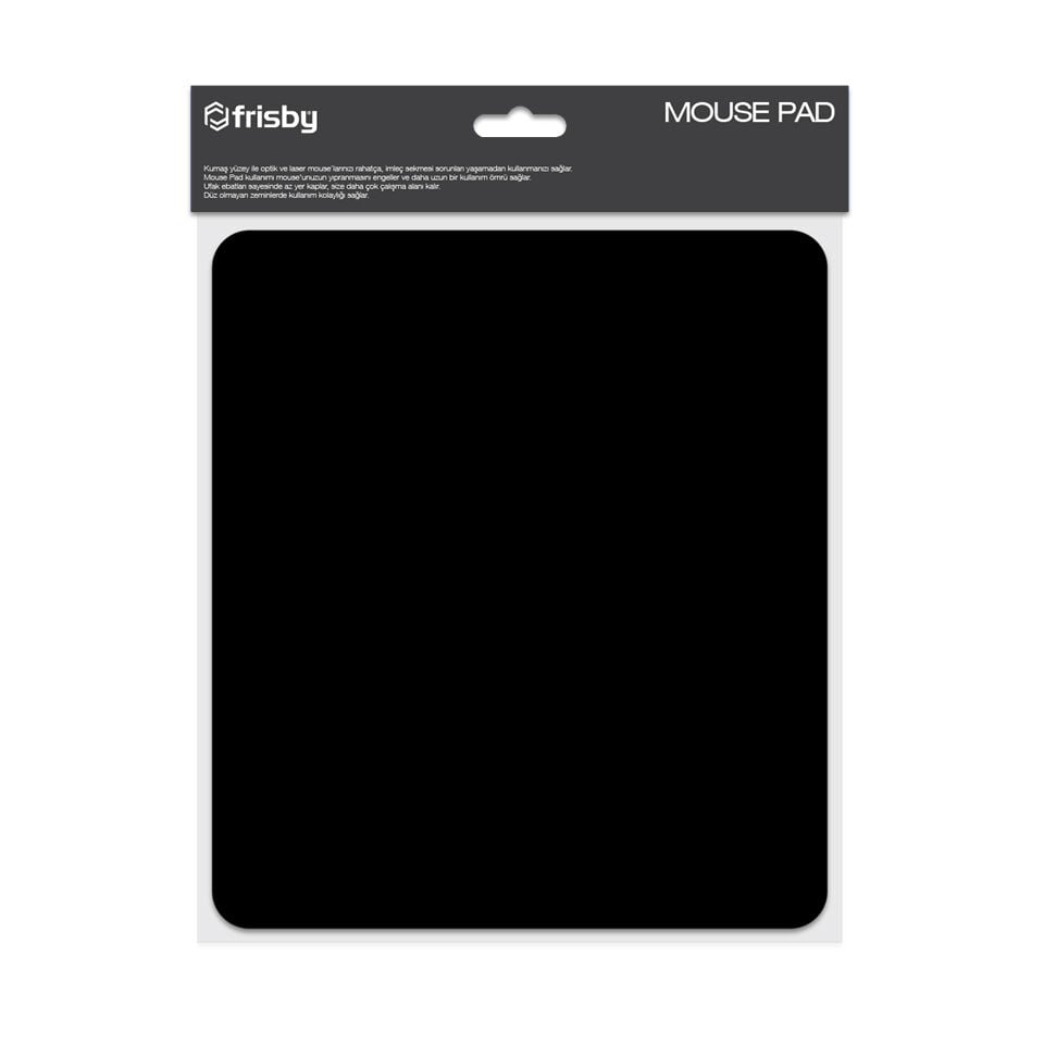 FRISBY FMP-760-S SİYAH MOUSE PAD