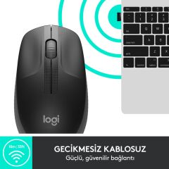 LOGİTECH M191 KABLOSUZ MOUSE - GRİ