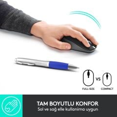 LOGİTECH M191 KABLOSUZ MOUSE - GRİ