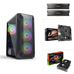 INTEL I5 12400F - RTX 4060 OC 8GB - H610M H V2 - 500GB SSD - 16GB RAM FreeDOS Masaüstü Bilgsayar