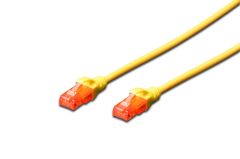 DİGİTUS PATCH KABLO CAT.6 UTP 0.50 MT AWG 26/7 LSZH DK-1617-005/Y