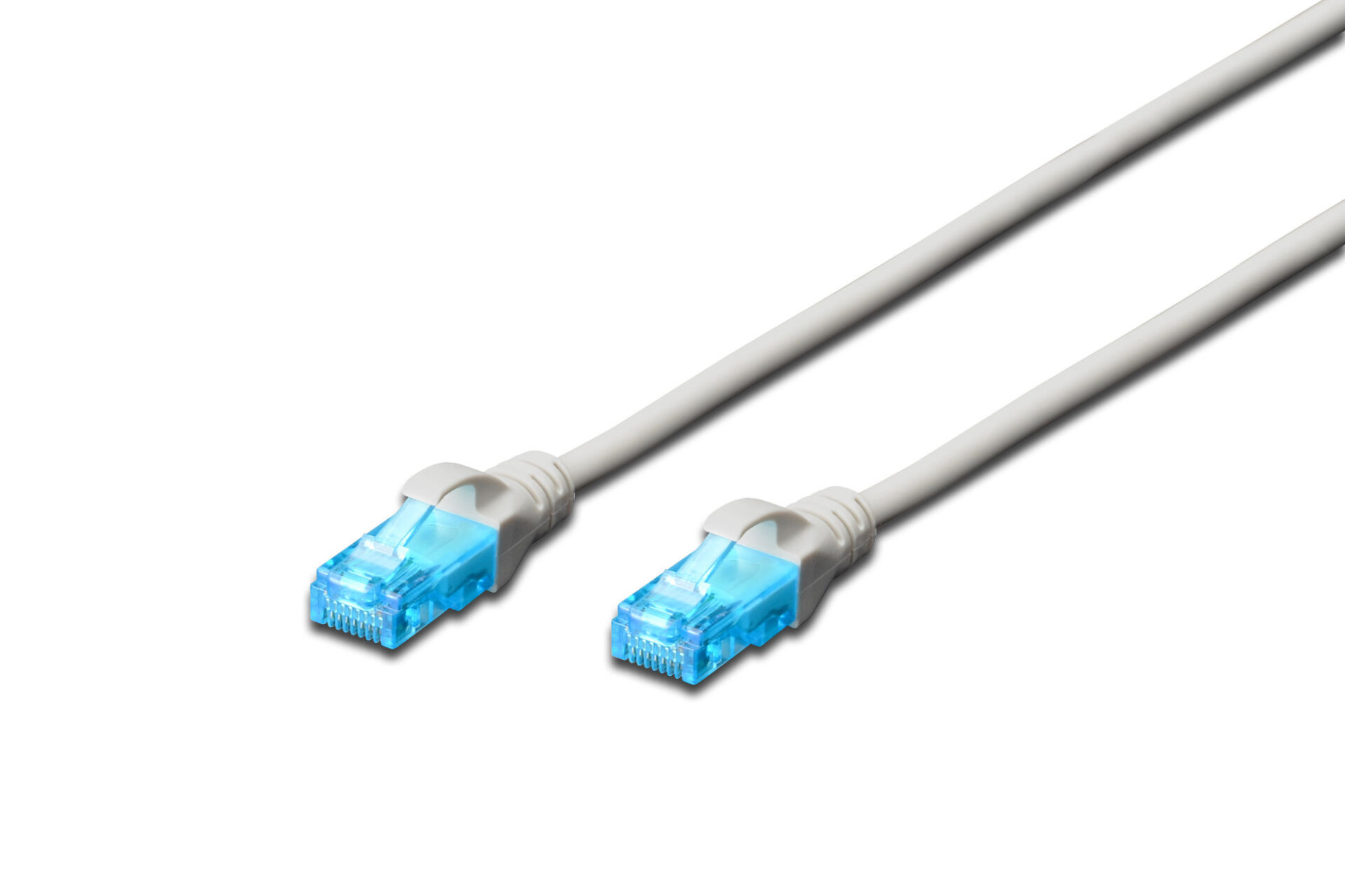 DIGITUS CAT5E UTP PATCH KABLO 0.5 METRE GRİ