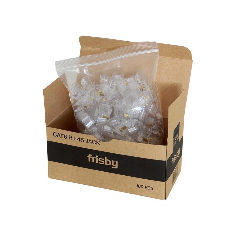 FRISBY FNW-RJ4520N UTP CAT6 RJ45 KONNEKTOR 100''LÜ