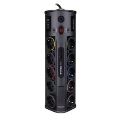 S-LINK SWV-PRZ010 1.8M 1860 JOULE 1.5MM 1 USB 1 TYPE C 2.1A/5V 16A 250V 3680W 10 LU AKIM KOR.PRİZ
