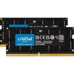 CRUCİAL NTB 128GB (2X64GB) 5600MHZ DDR5 CT2K64G56C46S5 SODIMM,1.1V CL46 NOTEBOOK RAM