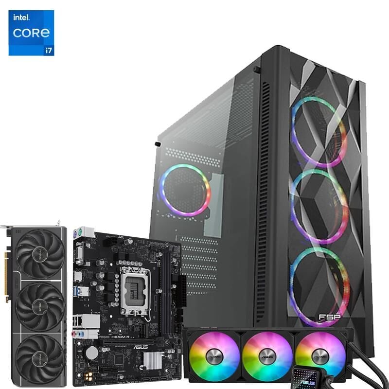 Intel i7 14700KF 32GB DDR5 1TB M.2 SSD ASUS PRIME 5060TI 8GB