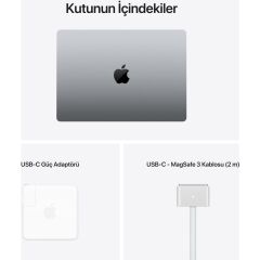 APPLE MACBOOK PRO MKGQ3TU/A APPLE M1 PRO 16 GB 1 TB SSD 14'' MACOS DİZÜSTÜ BİLGİSAYAR
