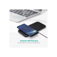 Ravpower RP-PC065 Ikili 10W Hızlı Kablosuz Şarj Cihazı