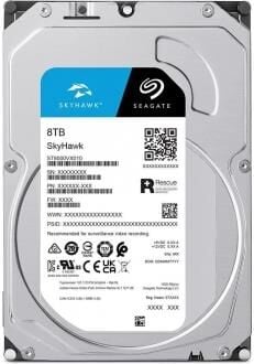SEAGATE SKYHAWK ST8000VX010 SATA 3.0 7200 RPM 3.5'' 8 TB PC HDD