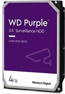 WD PURPLE 3.5 SATA III 6GB/S 4TB 256MB 7/24 GUVENLİK PC HDD WD43PURZ