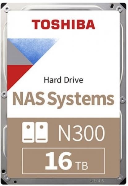 TOSHİBA 3,5 N300 12TB 512MB 7200RPM HDWG31GUZSVA SATA 3 7/24 NAS HDD
