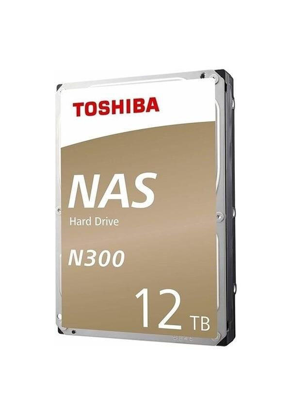 TOSHİBA 3,5 N300 12TB 512MB 7200RPM HDWG31GUZSVA SATA 3 7/24 NAS HDD
