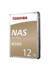 TOSHİBA 3,5 N300 12TB 512MB 7200RPM HDWG31GUZSVA SATA 3 7/24 NAS HDD