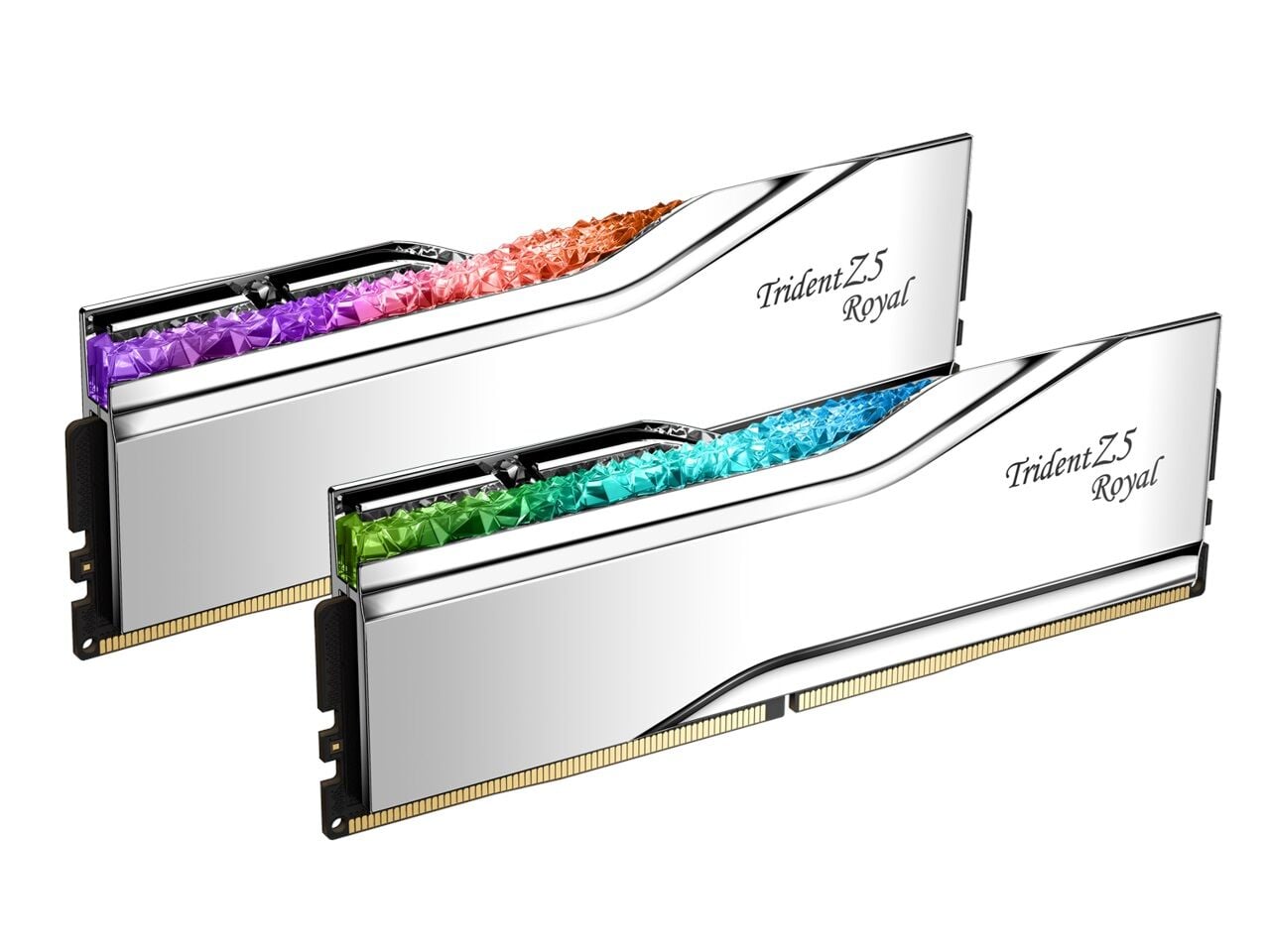 G.SKILL F5-6400J3239F48GX2-TR5S TRİDENT Z5 ROYAL DDR5 96GB(2X48GB) 6400MHZ PC RAM